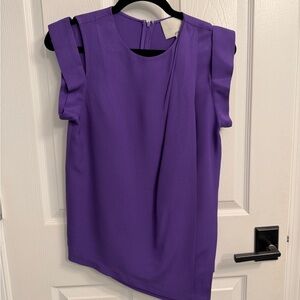 3.1 Phillip Lim Vibrant Purple Blouse 100% silk - Size 0